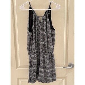 Jasmine & Juliana Silk Lined Shorts Romper Sleeveless Spaghetti Straps Size 6